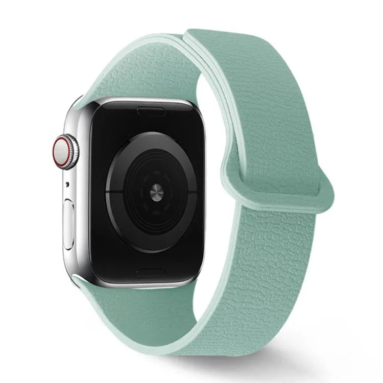สายซิลิโคนแม่เหล็กลายลิ้นจี่ Wild Path Loop สำหรับ Apple Watch ขนาด 46 มม. / 49 มม. / 45 มม. / 44 มม., สำหรับ Apple Watch ขนาด 42 มม. / 41 มม. / 40 มม. / 38 มม.