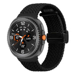 สายสายนาฬิกาถักพร้อมหัวเข็มขัดแม่เหล็กพับได้ สำหรับ Samsung Galaxy Watch8 / Watch8 Classic