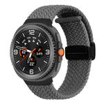 สายสายนาฬิกาถักพร้อมหัวเข็มขัดแม่เหล็กพับได้ สำหรับ Samsung Galaxy Watch8 / Watch8 Classic