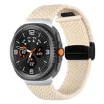 สายสายนาฬิกาถักพร้อมหัวเข็มขัดแม่เหล็กพับได้ สำหรับ Samsung Galaxy Watch8 / Watch8 Classic