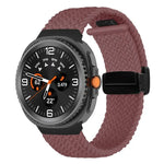 สายสายนาฬิกาถักพร้อมหัวเข็มขัดแม่เหล็กพับได้ สำหรับ Samsung Galaxy Watch8 / Watch8 Classic