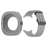 สายซิลิโคนสำหรับนาฬิกา Marine Dual Buckle สำหรับ Samsung Galaxy Watch 47mm / Ultra 2025