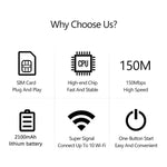 MF860 สำหรับเดินทาง ฮอตสปอตพกพาไร้สาย หน้าจอสี เราเตอร์ WiFi 4G LTE แบบพกพา