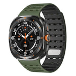 Breathable Silicone Magnetic Watch Band, For Samsung Galaxy Watch Ultra 47mm / Ultra 2025