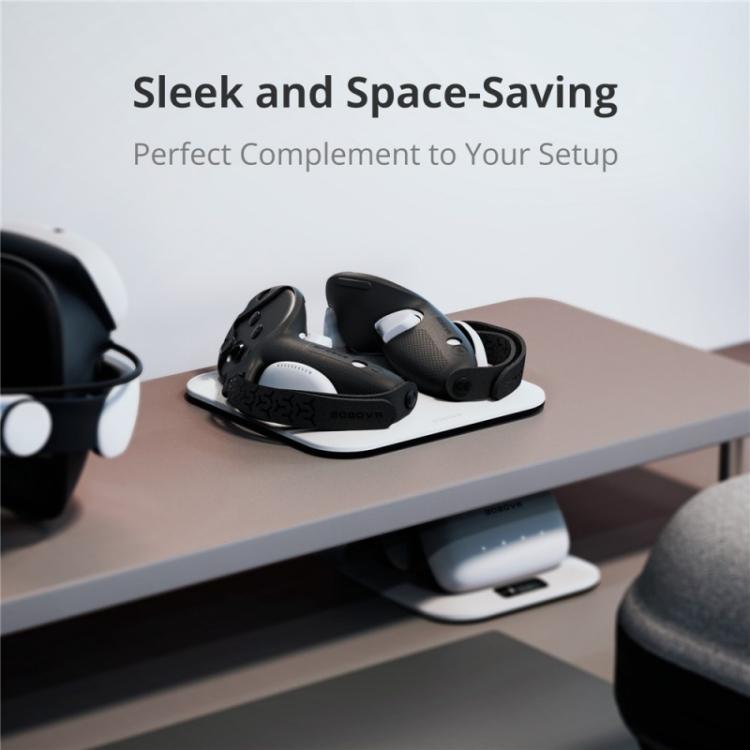 BOBOVR CD3 สำหรับ Meta Quest 3 / Meta Quest 3S แท่นชาร์จจอยจับ VR, สำหรับ Meta Quest 3S