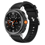 สายหนังผสมซิลิโคน สำหรับ Samsung Galaxy Watch8 / Watch8 Classic