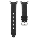 สายหนังผสมซิลิโคน สำหรับ Samsung Galaxy Watch8 / Watch8 Classic