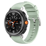 สายหนังผสมซิลิโคน สำหรับ Samsung Galaxy Watch8 / Watch8 Classic