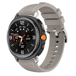 สายหนังผสมซิลิโคน สำหรับ Samsung Galaxy Watch8 / Watch8 Classic