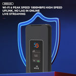 M8A-E เวอร์ชันยูเรเชีย 5G MIFI แบบพกพา เราเตอร์สองย่านความถี่ ความเร็ว 600Mbps สำหรับเดินทาง ทำงาน WiFi 6 แบบไร้สาย