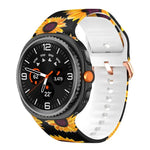 สายซิลิโคนพิมพ์ลาย สำหรับ Samsung Galaxy Watch8 / Watch8 Classic