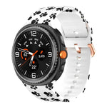 สายซิลิโคนพิมพ์ลาย สำหรับ Samsung Galaxy Watch8 / Watch8 Classic