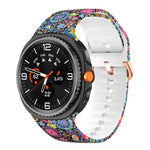 สายซิลิโคนพิมพ์ลาย สำหรับ Samsung Galaxy Watch8 / Watch8 Classic