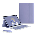 เคสแท็บเล็ตพร้อมคีย์บอร์ดบลูทูธแม่เหล็กถอดได้พร้อมเมาส์ สำหรับ iPad 2025, สำหรับ iPad 2022