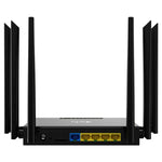 ED128 6 Antennas SIM Card Eurasia Version 4G LTE 300Mbps Wireless WiFi Home Office Router, US Plug, EU Plug