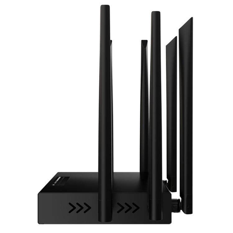 ED128 6 Antennas SIM Card Eurasia Version 4G LTE 300Mbps Wireless WiFi Home Office Router, US Plug, EU Plug