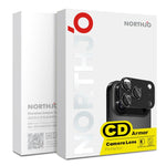 ฟิล์มกระจกนิรภัยป้องกันเลนส์กล้องลายเส้น CD NORTHJO สำหรับเลนส์หลัง iPhone 17 Pro Max, สำหรับ iPhone 17 Pro