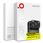 ฟิล์มกระจกนิรภัยป้องกันเลนส์กล้องโลหะผิวด้าน NORTHJO สำหรับเลนส์หลัง iPhone 17 Pro Max, สำหรับ iPhone 17 Pro
