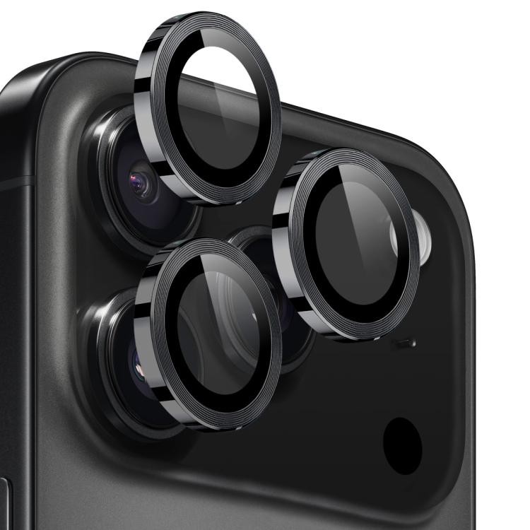 ฟิล์มกระจกนิรภัยแหวนโลหะป้องกันเลนส์กล้อง NORTHJO สำหรับ iPhone 17 Pro / 17 Pro Max