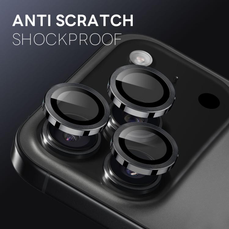 ฟิล์มกระจกนิรภัยแหวนโลหะป้องกันเลนส์กล้อง NORTHJO สำหรับ iPhone 17 Pro / 17 Pro Max