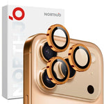 ฟิล์มกระจกนิรภัยแหวนโลหะป้องกันเลนส์กล้อง NORTHJO สำหรับ iPhone 17 Pro / 17 Pro Max