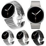 สายรัดนาฬิกาโลหะผสมไทเทเนียมหัวเข็มขัดรูปผีเสื้อ One Beads สำหรับ Samsung Galaxy Watch8 / Watch8 Classic