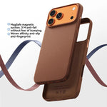 เคสโทรศัพท์ PC MagSafe ลายเทคเจอร์กลวง ไม่มีปุ่มกล้อง AI สำหรับ iPhone 17 Pro Max, สำหรับ iPhone 17 Pro, สำหรับ iPhone 17
