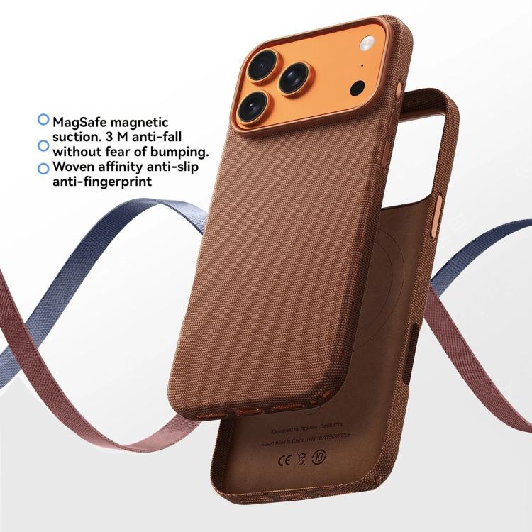 เคสโทรศัพท์ PC MagSafe ลายเทคเจอร์กลวง ไม่มีปุ่มกล้อง AI สำหรับ iPhone 17 Pro Max, สำหรับ iPhone 17 Pro, สำหรับ iPhone 17