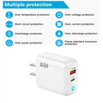ที่ชาร์จ GaN 45W PD3.0 + QC3.0 รองรับโปรโตคอลเต็มรูปแบบสำหรับแล็ปท็อป / แท็บเล็ต, ปลั๊ก US, ปลั๊ก US