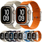 สายรัดนาฬิกาไนลอนทวิลสไตล์ H สำหรับ Apple Watch 46mm / 49mm / 45mm / 44mm, สำหรับ Apple Watch 42mm / 41mm / 40mm / 38mm