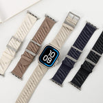 สายรัดนาฬิกาไนลอนทวิลสไตล์ H สำหรับ Apple Watch 46mm / 49mm / 45mm / 44mm, สำหรับ Apple Watch 42mm / 41mm / 40mm / 38mm