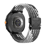 สายรัดนาฬิกาถักไนลอนยืดหยุ่นหัวเข็มขัด Parachute สำหรับ Samsung Galaxy Watch8 / Watch8 Classic