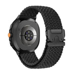 สายรัดนาฬิกาถักไนลอนยืดหยุ่นหัวเข็มขัด Parachute สำหรับ Samsung Galaxy Watch8 / Watch8 Classic