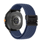 สายรัดนาฬิกาถักไนลอนยืดหยุ่นหัวเข็มขัด Parachute สำหรับ Samsung Galaxy Watch8 / Watch8 Classic