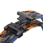 สายรัดนาฬิกาถักไนลอนยืดหยุ่นหัวเข็มขัด Parachute สำหรับ Samsung Galaxy Watch8 / Watch8 Classic