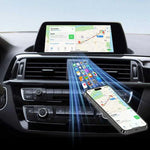 กล่อง M4 2-in-1 Android Auto CarPlay อะแดปเตอร์รถไร้สาย เครื่องเชื่อมต่ออัจฉริยะสำหรับรถยนต์ M4