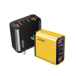 TE-PD43 ที่ชาร์จมัลติพอร์ต Type-C x 3, USB-A x 2 สำหรับมือถือ / แท็บเล็ต, ปลั๊ก US, ปลั๊ก US
