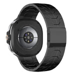 สายรัดนาฬิกาเหล็กกล้าไร้สนิมหัวล็อกแม่เหล็ก สำหรับ Samsung Galaxy Watch8 / Watch8 Classic