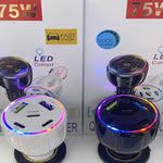 TE-P51 ชาร์จรถยนต์พอร์ต USB-C x 3 + USB x 2 กำลังไฟ 75W, TE-P51