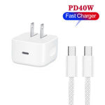 ที่ชาร์จพับได้ A3365 PD40W USB-C / Type-C พร้อมสายข้อมูล Type-C ถึง Type-C, ปลั๊ก US, ปลั๊ก US + สาย Type-C 1 ม., ปลั๊ก US + สาย Type-C 2 ม.