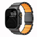 สายรัดนาฬิกาโลหะไทเทเนียมหัวเข็มขัดแม่เหล็ก Norman สำหรับ Apple Watch 46mm / 49mm / 45mm / 44mm