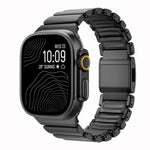 สายรัดนาฬิกาโลหะไทเทเนียมหัวเข็มขัดแม่เหล็ก Norman สำหรับ Apple Watch 46mm / 49mm / 45mm / 44mm
