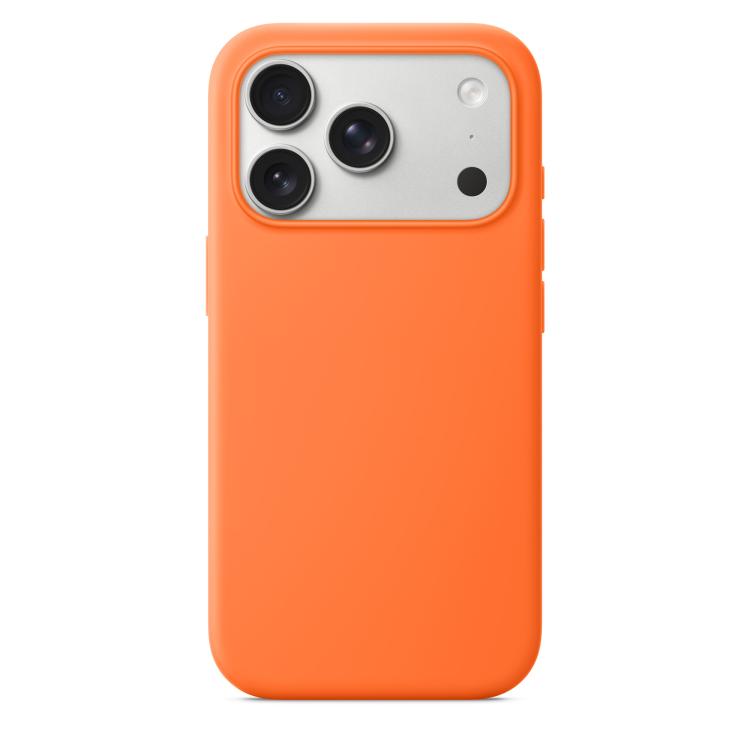เคสโทรศัพท์ซิลิโคนเหลวพร้อมรูสำหรับสายคล้องอย่างเป็นทางการ สำหรับ iPhone 17 Pro Max, สำหรับ iPhone 17 Pro, สำหรับ iPhone 17