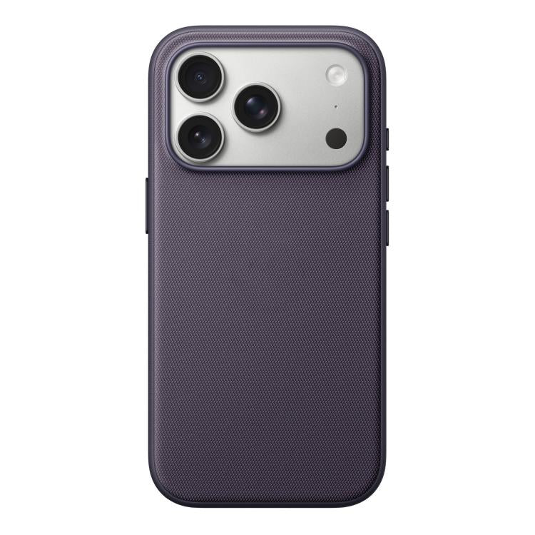 เคสโทรศัพท์ TPU MagSafe แบบผ้าทอเทคโนโลยีอย่างเป็นทางการพร้อมปุ่มกล้อง AI สำหรับ iPhone 17 Pro Max, สำหรับ iPhone 17 Pro