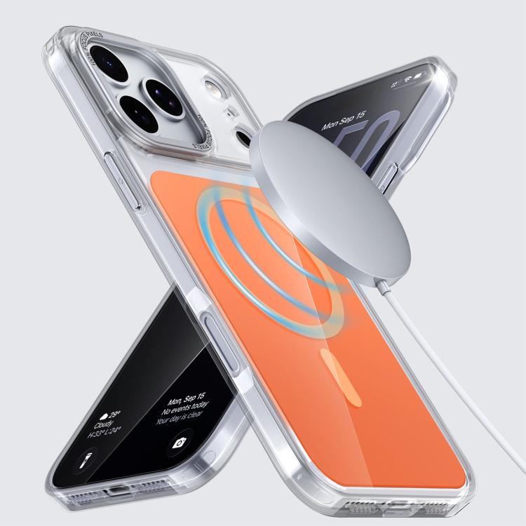 เคสโทรศัพท์ Kalebol แบบโปร่งใส MagSafe แบบแม่เหล็กสัมผัสผิวหนัง สำหรับ iPhone 17 Pro Max, สำหรับ iPhone 17 Pro, สำหรับ iPhone 17, สำหรับ iPhone Air