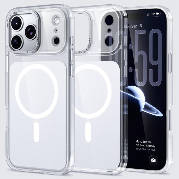 เคสโทรศัพท์ Kalebol แบบโปร่งใส MagSafe แบบแม่เหล็กสัมผัสผิวหนัง สำหรับ iPhone 17 Pro Max, สำหรับ iPhone 17 Pro, สำหรับ iPhone 17, สำหรับ iPhone Air