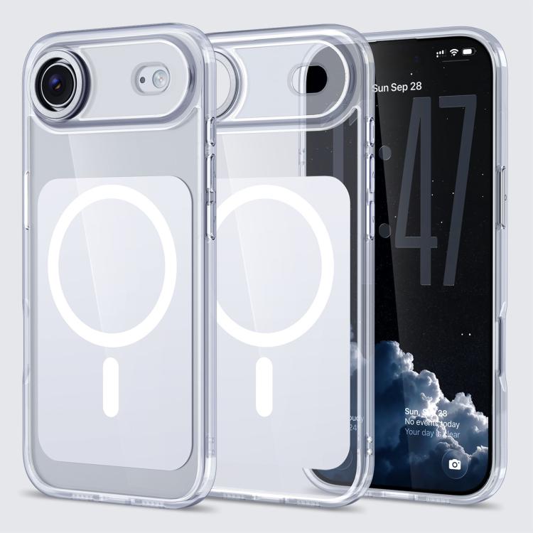 เคสโทรศัพท์ Kalebol แบบโปร่งใส MagSafe แบบแม่เหล็กสัมผัสผิวหนัง สำหรับ iPhone 17 Pro Max, สำหรับ iPhone 17 Pro, สำหรับ iPhone 17, สำหรับ iPhone Air