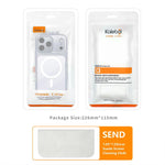 เคสโทรศัพท์ Kalebol แบบโปร่งใส MagSafe แบบแม่เหล็กสัมผัสผิวหนัง สำหรับ iPhone 17 Pro Max, สำหรับ iPhone 17 Pro, สำหรับ iPhone 17, สำหรับ iPhone Air