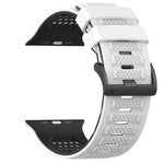 สายรัดนาฬิกาซิลิโคนระบายอากาศลายตาราง สำหรับ Apple Watch ขนาด 46 มม. / 49 มม. / 45 มม. / 44 มม.
