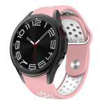 สายซิลิโคนหัวเข็มขัดกลับสองสี สำหรับ Samsung Galaxy Watch FE / 7 / 6 / 5 / 4